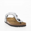 Сандалии Birkenstock Gizeh 43853 - серебристые