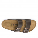 Женские шлепанцы Birkenstock Arizona 51103 - коричневые