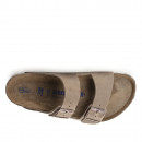 Мужские шлепанцы Birkenstock Arizona 552811 - коричневые