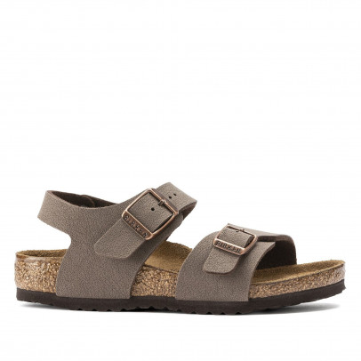 Детские сандалии Birkenstock New York 87783 - коричневые