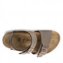 Детские сандалии Birkenstock New York 87783 - коричневые
