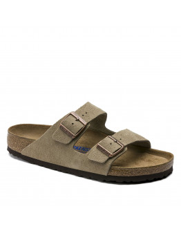 Мужские шлёпки Birkenstock Arizona 951301 - коричневые