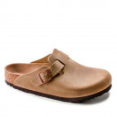 Шлепанцы Birkenstock Boston 960811 - коричневые
