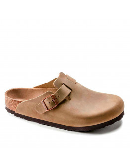 Шлепанцы Birkenstock Boston 960811 - коричневые