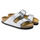 Клапки Birkenstock Arizona Birko-Flor 1012283 - серебряные