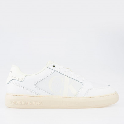 Обувь Calvin Klein Casual Cupsole Lth-Pu Mono YM0YM00573-0K7 - белые