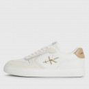 Обувь Calvin Klein Casual Cupsole Irregular Lines YM0YM00606-0LA - бело-бежевые