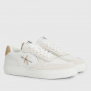 Обувь Calvin Klein Casual Cupsole Irregular Lines YM0YM00606-0LA - бело-бежевые