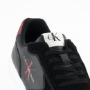 Кроссовки Calvin Klein Casual Cupsole Irregular Lines YM0YM00606-BDS - черные