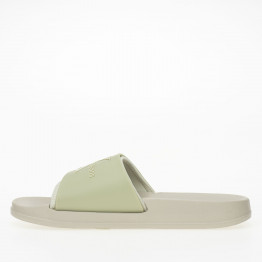 Классические шлепанцы Calvin Klein Slide Monogram TPU YW0YW00585-0F4 - зеленые