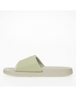 Классические шлепанцы Calvin Klein Slide Monogram TPU YW0YW00585-0F4 - зеленые