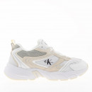 Обувь Calvin Klein Retro Tennis Su-Mesh WN YW0YW00891-02Y - бежевые