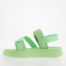 Сандалии Calvin Klein Prefresato Sandal Badge YW0YW00967-0H9 - зеленые