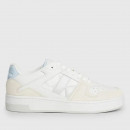 Ботинки Calvin Klein Basket Cupsole Low Mix NBS YW0YW01388-0LB - белые