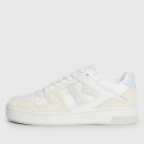 Ботинки Calvin Klein Basket Cupsole Low Mix NBS YW0YW01388-0LB - белые