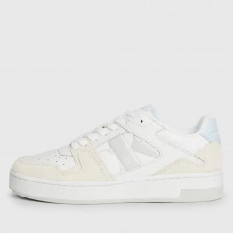 Ботинки Calvin Klein Basket Cupsole Low Mix NBS YW0YW01388-0LB - белые