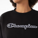 Худи Champion Tonal Embroidery Fleece 115478-KK001 - черное