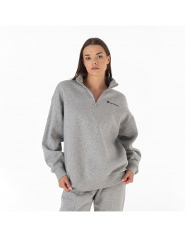 Толстовка Champion Half Zip Sweatshirt 116590-EM006 - серая