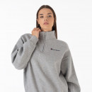 Толстовка Champion Half Zip Sweatshirt 116590-EM006 - серая