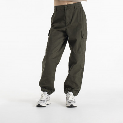 Штаны Champion Organic Cotton Cargo Trousers 117448-GS508 - зеленые