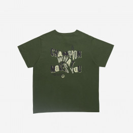 Футболка Champion Crewneck 117497-GS508 - зеленая