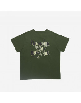 Футболка Champion Crewneck 117497-GS508 - зеленая