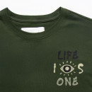 Футболка Champion Crewneck 117497-GS508 - зеленая