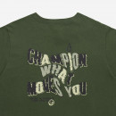 Футболка Champion Crewneck 117497-GS508 - зеленая