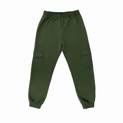 Штаны Champion Rib Cuff 117499-GS508 - зеленые