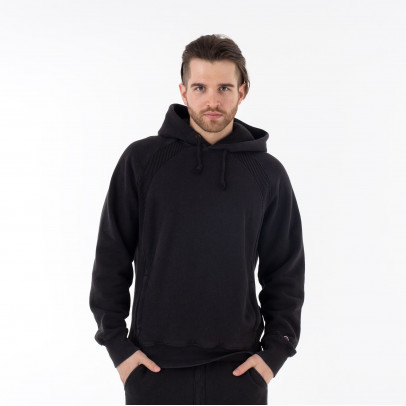 Худи Champion Waffle Insert Reverse Weave Hoodie 218643-KK001 - черное