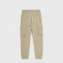 Штаны Champion C Logo Cargo Joggers 219898-YS073 - бежевые