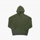 Лонгслив Champion Tonal Logo Fleece Мужской Черный Худи 220274-GS508 - зеленый