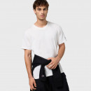 Футболка Champion Tonal Logo Crewneck 220278-WW036 - белая