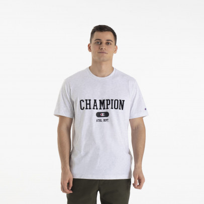 Футболка Champion Crewneck 220432-EM007 - серая