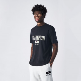 Футболка Champion Crewneck 220432-KK001 - черная