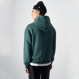 Толстовка Champion Hooded Sweatshirt 220510-GS514 - зеленая