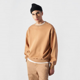 Толстовка Champion Fleece Sweatshirt 220511-MS034 - коричневая