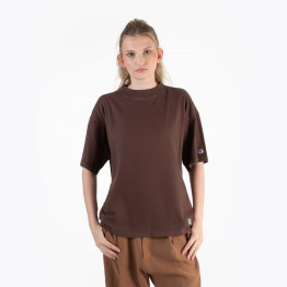 Футболка Champion Crewneck CH117449-MS563 - коричневая