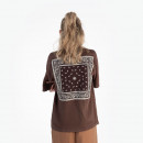 Футболка Champion Crewneck CH117449-MS563 - коричневая