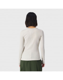 Футболка Champion Robbed Long Sleeve T-shirt E10017-ES057 - белая