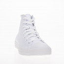 Кроссовки Converse Chuck Taylor All Star Hi Mono Leather 1T406 - белые