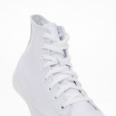 Кроссовки Converse Chuck Taylor All Star Hi Mono Leather 1T406 - белые