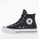 Кроссовки Converse Chuck Taylor All Star Lift Platform Leather 561675C - черные