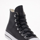 Кроссовки Converse Chuck Taylor All Star Lift Platform Leather 561675C - черные