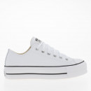 Кроссовки Converse Chuck Taylor All Star Lift Platform Leather 561680C - белые