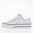 Кроссовки Converse Chuck Taylor All Star Lift Platform Leather 561680C - белые