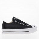 Кроссовки Converse Chuck Taylor All Star Lift Platform Leather 561681C - черные