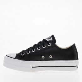 Кроссовки Converse Chuck Taylor All Star Lift Platform Leather 561681C - черные