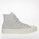 Кроссовки Converse Chuck Taylor All Star Lift Platform Butterflies A07538C - серые