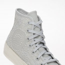 Кроссовки Converse Chuck Taylor All Star Lift Platform Butterflies A07538C - серые